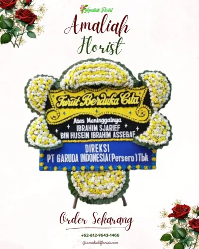 Papan Bunga Duka di Ngargosoko